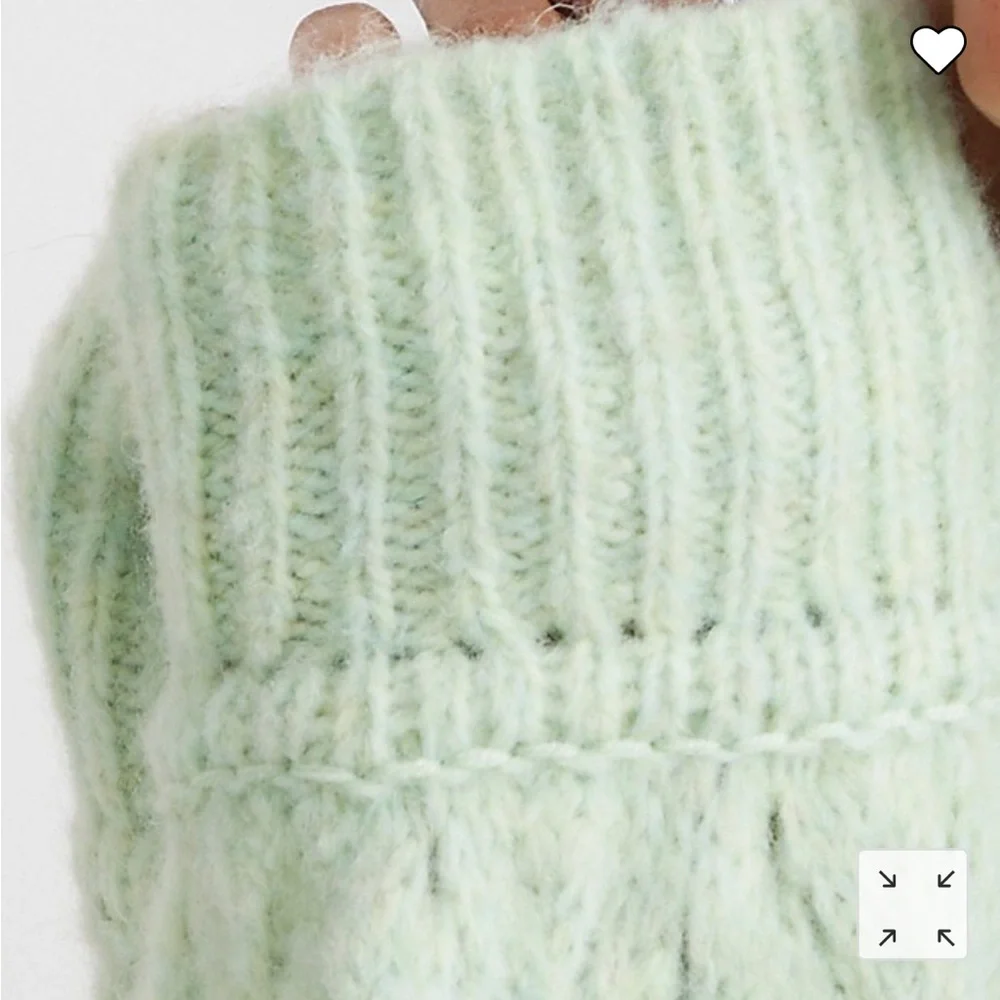 J.Crew Pointelle crewneck sweater